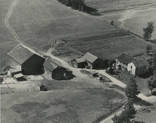 Ariel View of a Farmstead