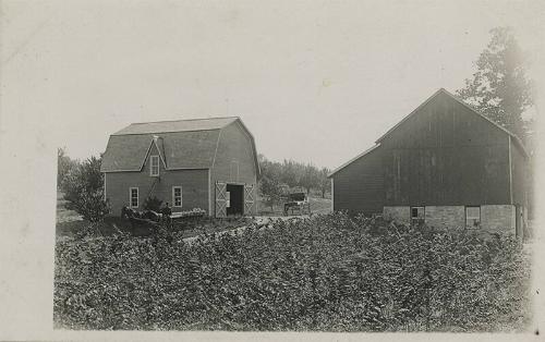 Farmstead with New Barn