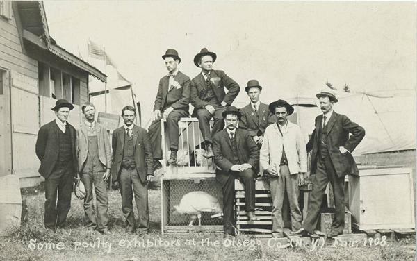 Poultry Exhibitors at the Otsego Co. Fair