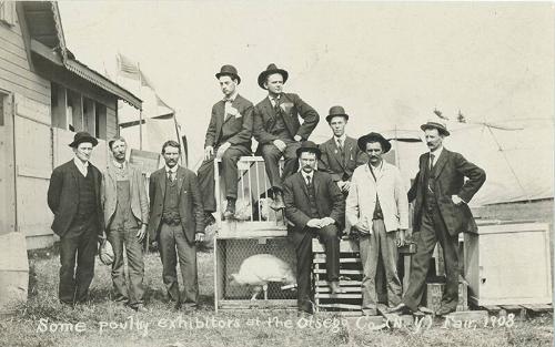 Poultry Exhibitors at the Otsego Co. Fair