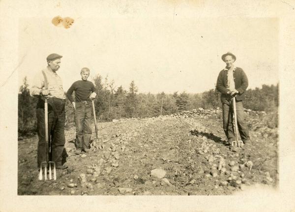 Three Men with Pitchforks (2)