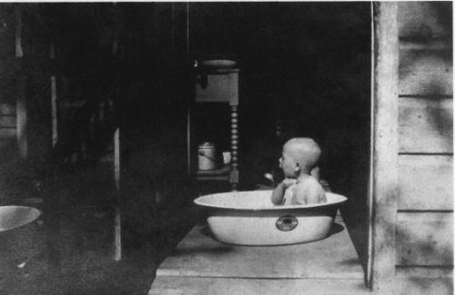 Baby in a Bathtub