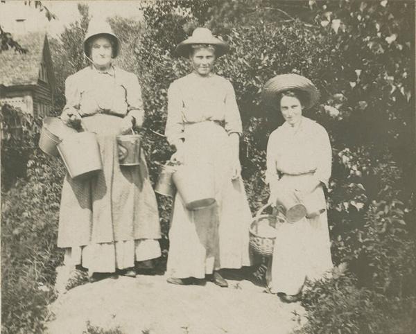 Three Women with Pails