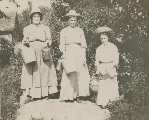 Three Women with Pails