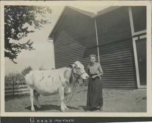 Grandmother with Cow