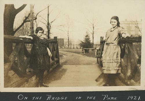 On the Bridge in the Park