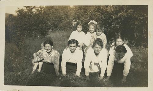 Human Pyramid at Kunkle's Grove