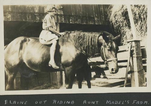 Elaine Out Riding
