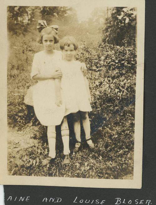 Elaine and Louise Bloser