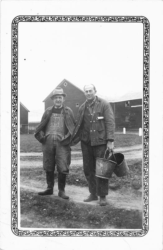 Two Men on a Farm