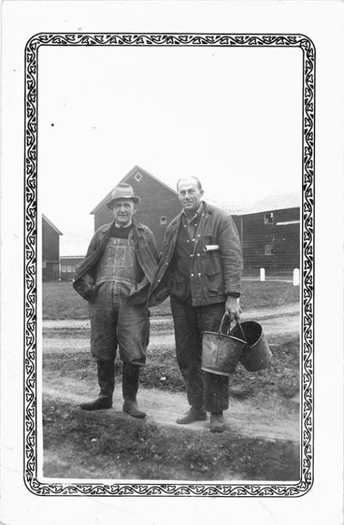 Two Men on a Farm