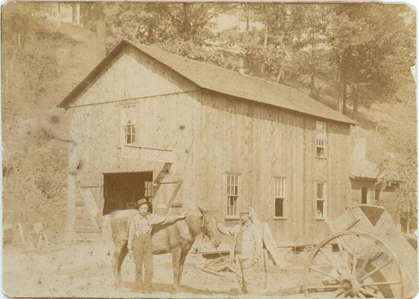 Blacksmith Shop in Oxbow, New York