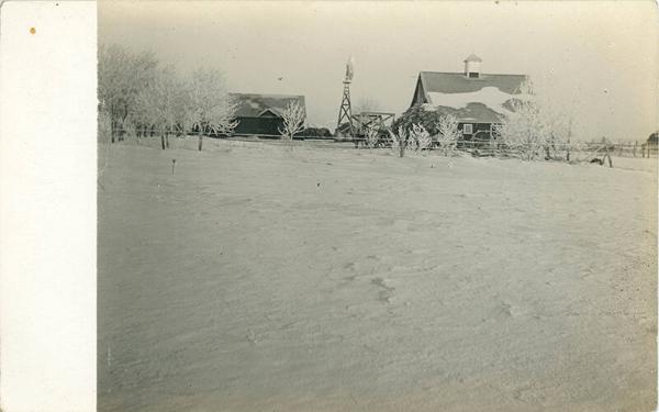 Dayton, NY Farm in Winter