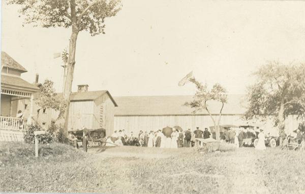 Gathering at a Farm