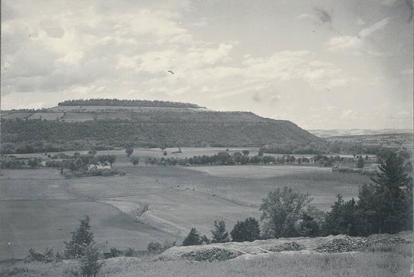 Fields and hills in Witherbee, NY