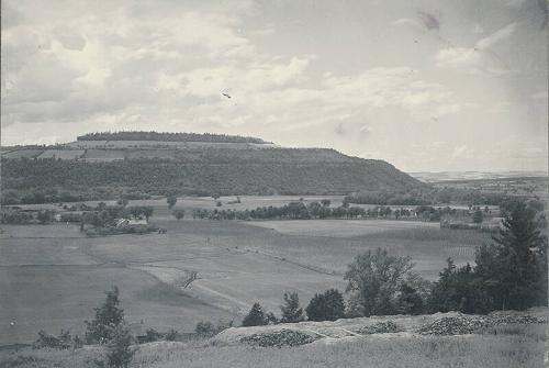 Fields and hills in Witherbee, NY