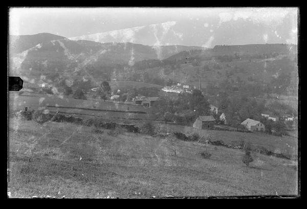 View of Franklin, NY from the Hills