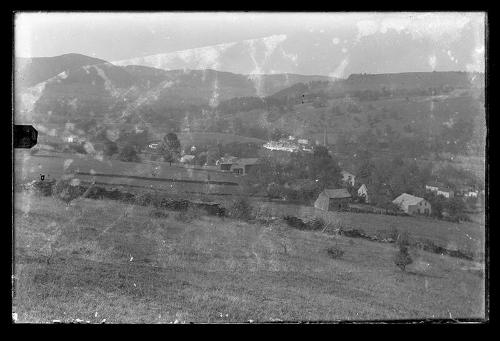 View of Franklin, NY from the Hills