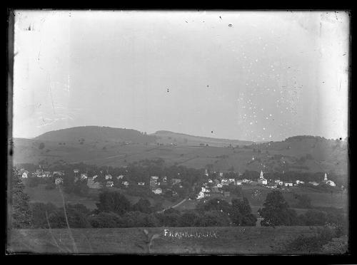 View of Franklin, NY from the Hills
