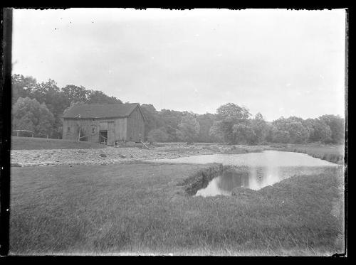 Barn on the Edge of a Water Feature
