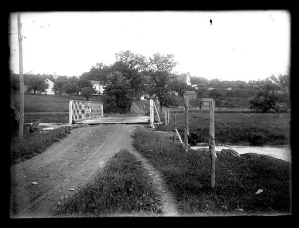 Bridge over a Creek in Franklin, NY