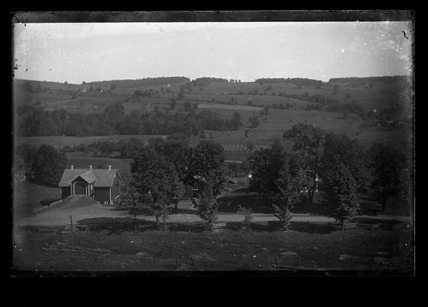 Scene with Barn