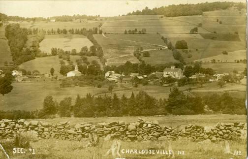 View of Charlotteville, New York