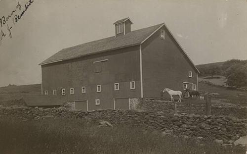 Barn of A.J. Benedict, Treadwell, New York