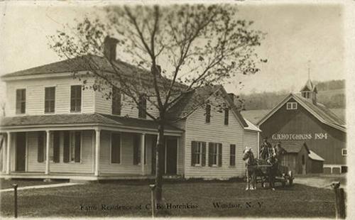 Farm Residence of C.B. Hotchkiss, Windsor, New York