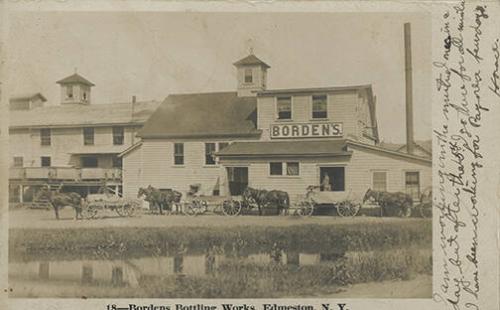 Borden's Bottling Works, Edmeston, New York