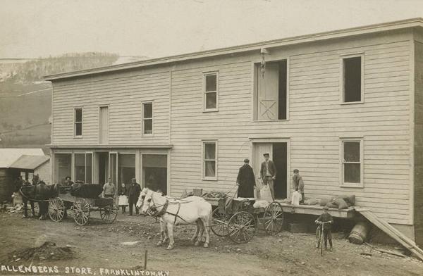 Hallenbecks Store, Franklinton, N.Y.