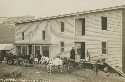 Hallenbecks Store, Franklinton, N.Y.
