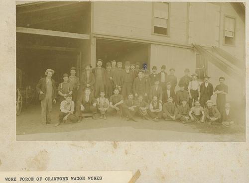 Work Force of Crawford Wagon Works