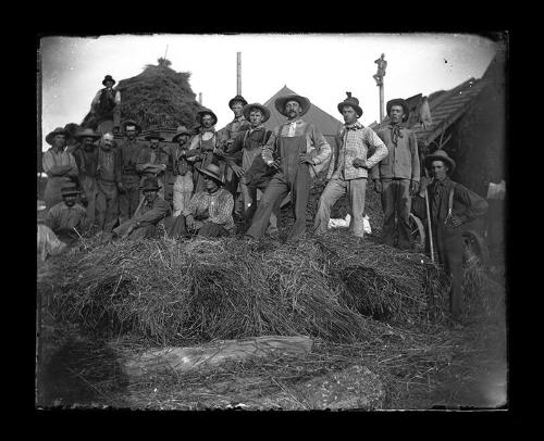 Men on Haystack