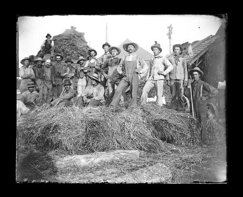 Men on Haystack