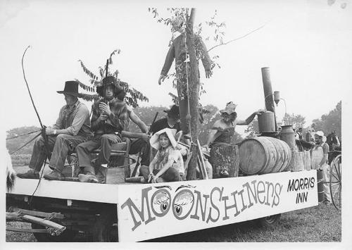 Bicentennial Celebration and Parade: Moonshiners Morris Inn Float