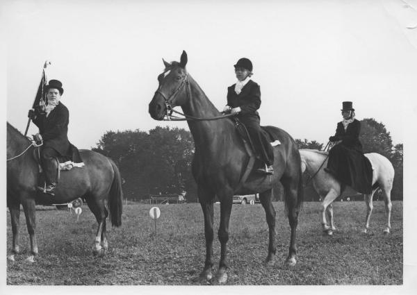 Bicentennial Celebration and Parade: Three People On Horses