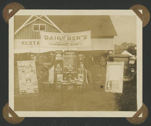 Dairymen's League display at Cobleskilll Fair