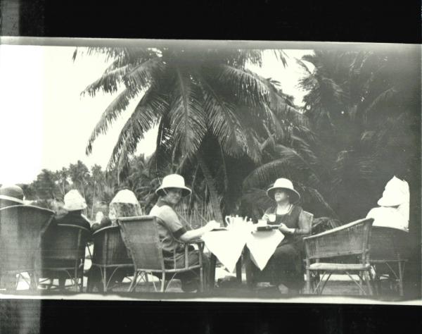 Two Women at a Tea Table