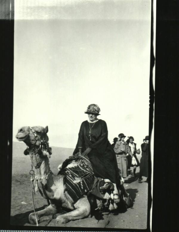 Woman on a Camel