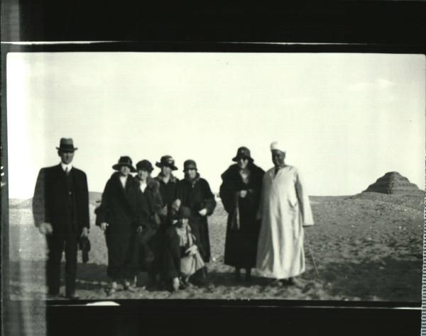 Group at King Djoser Step Pyramid 