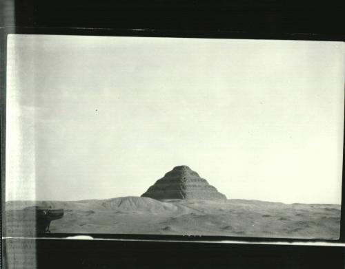King Djoser Step Pyramid in Distance