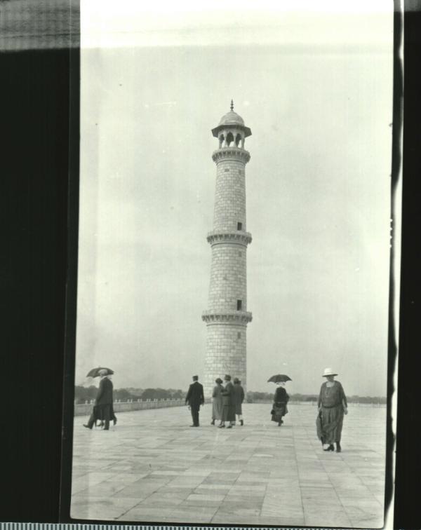 Tower in a Courtyard