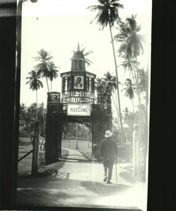 Gate into Park