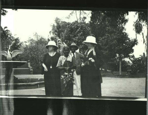 Group in a Garden