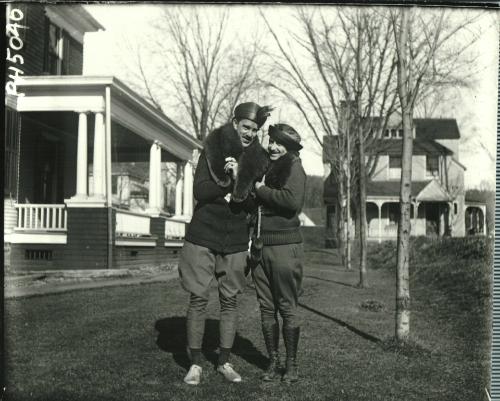 Men in Furs and Hats