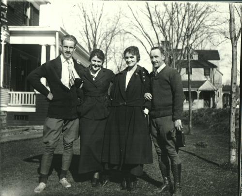 Two Couples Standing