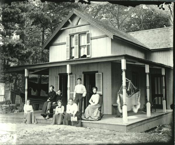 Group on Porch