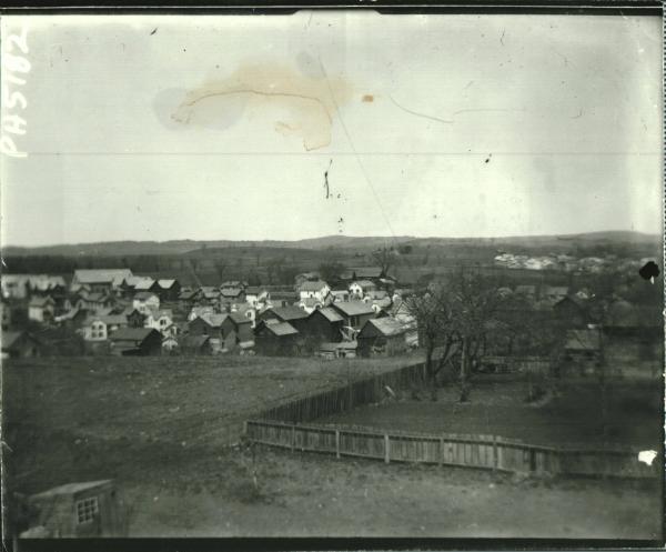 Birdseye View of Unidentified Town