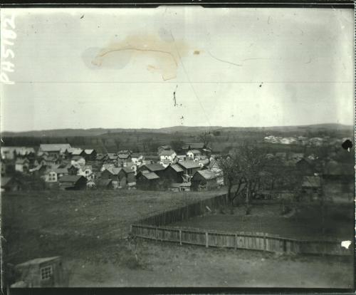 Birdseye View of Unidentified Town